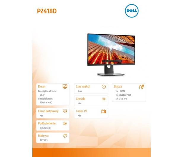 Dell P2418D - 379569 - zdjęcie 17
